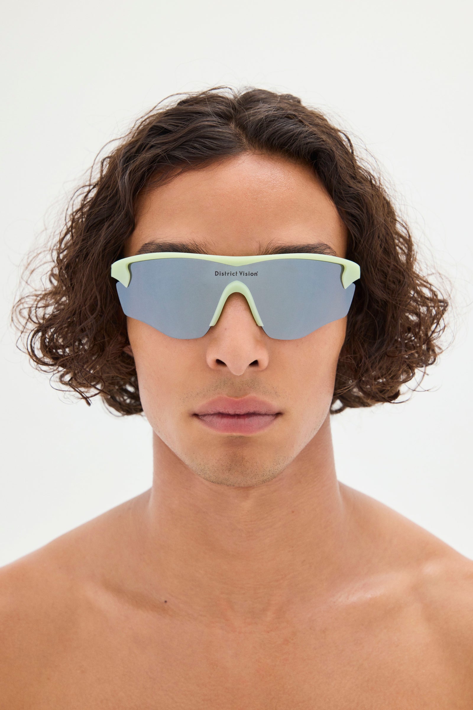 Junya Pistachio/D+ Silver Flash Mirror