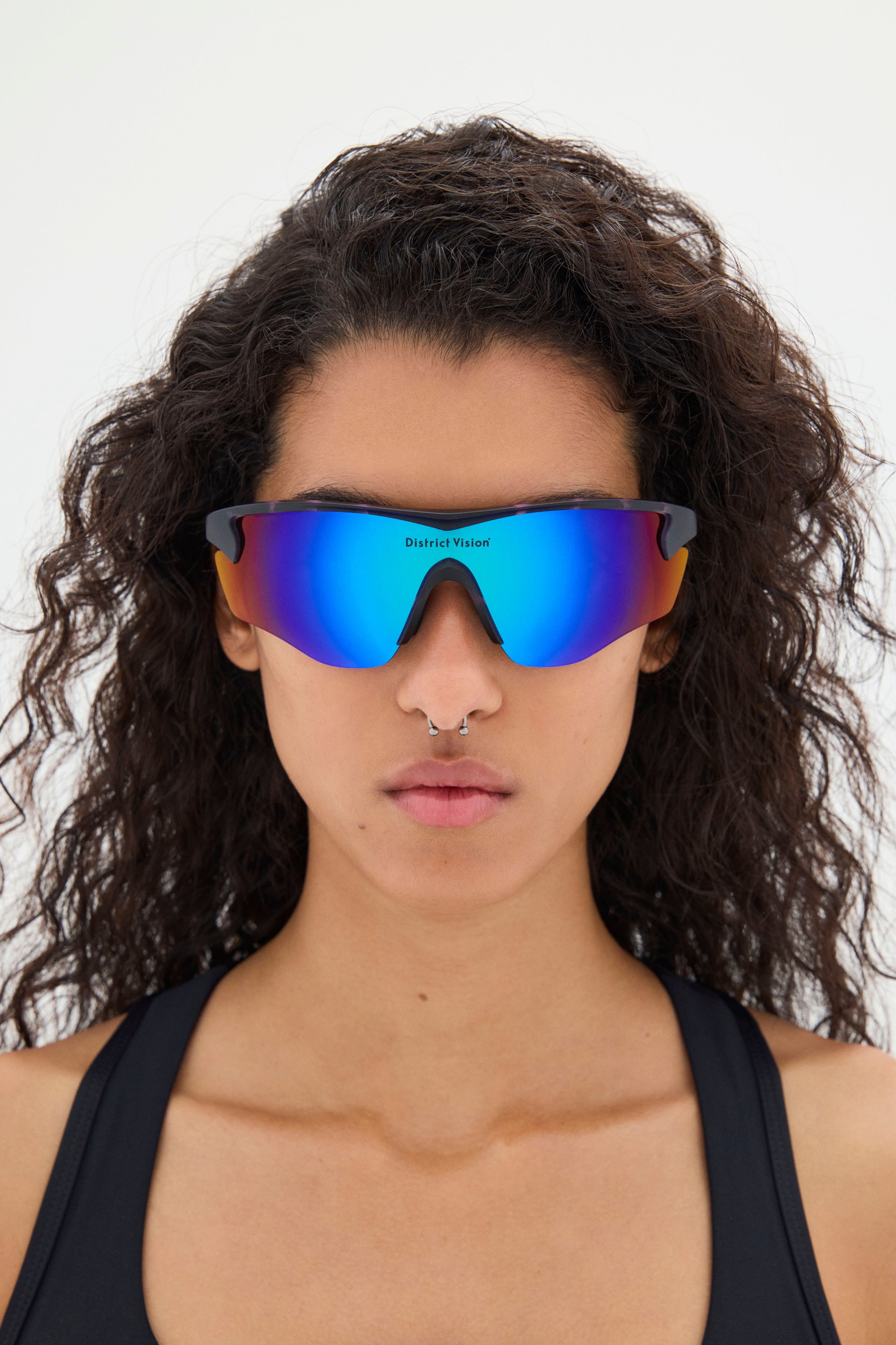 Junya Navy Pink Mosaic/D+Blue Mirror