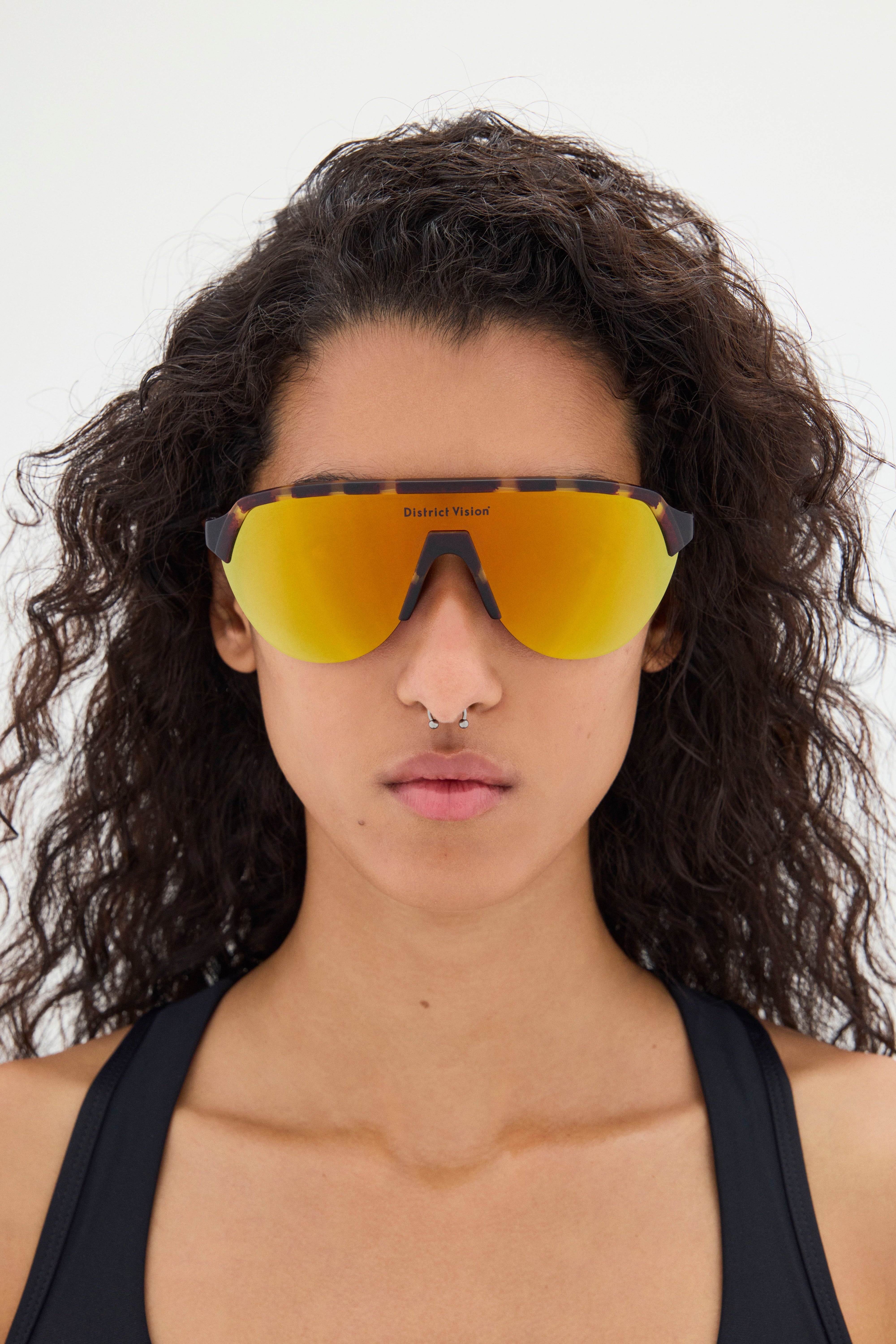 District Vision Nagata Tortoise/D+ Amber Mirror – EYEBRANDS