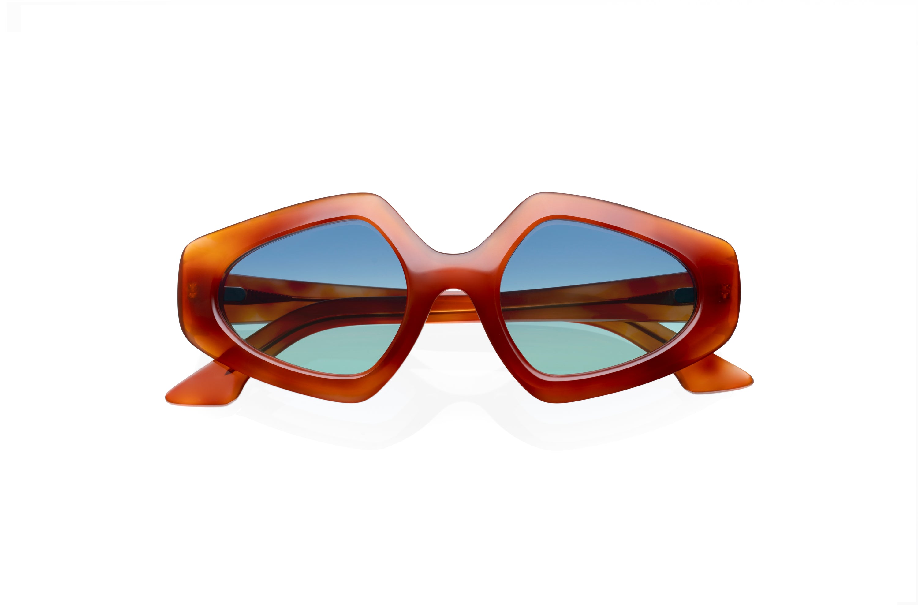 Antonia Caramel Blue Sky