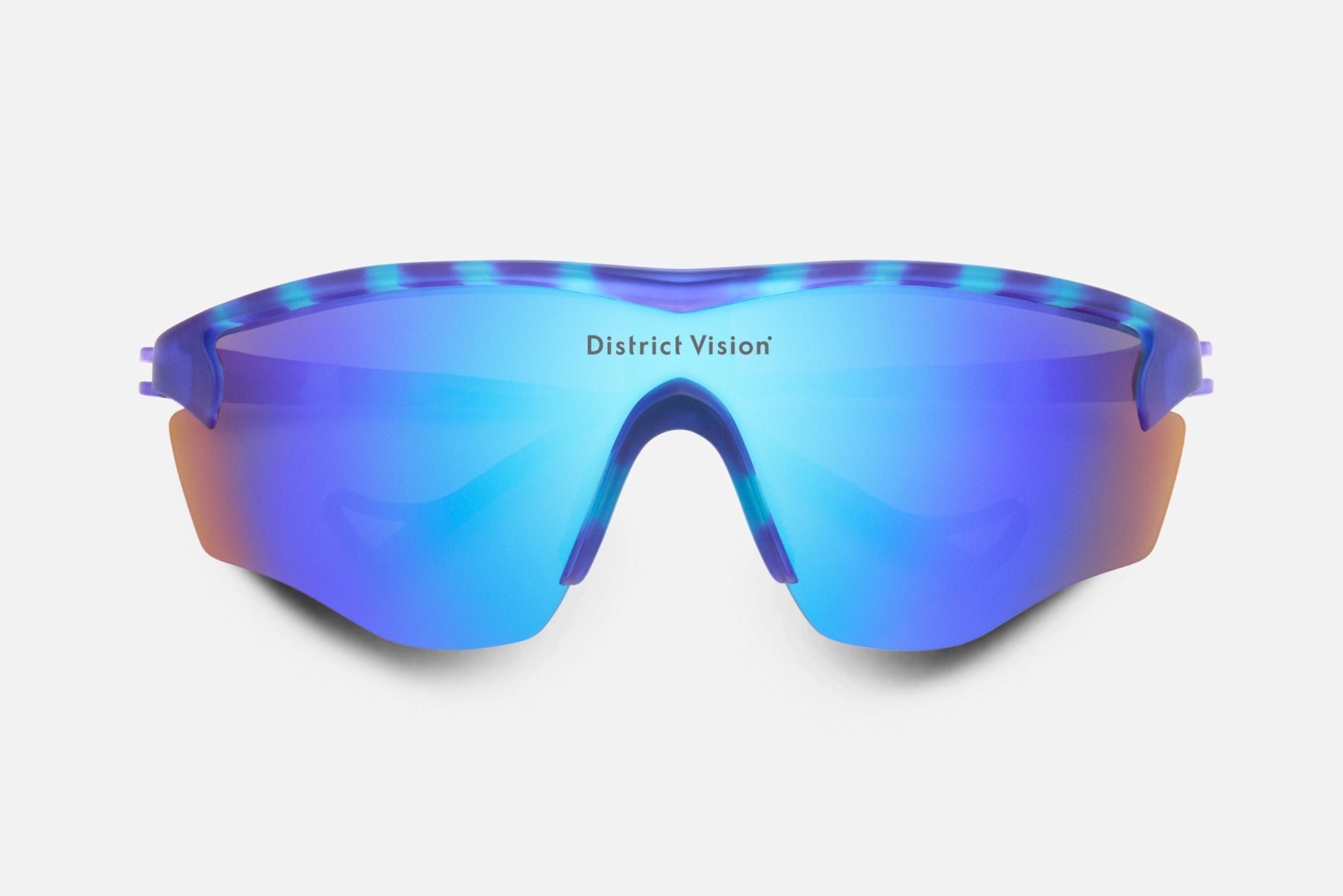 Junya Violet Tortoise/ D+ Indigo Mirror