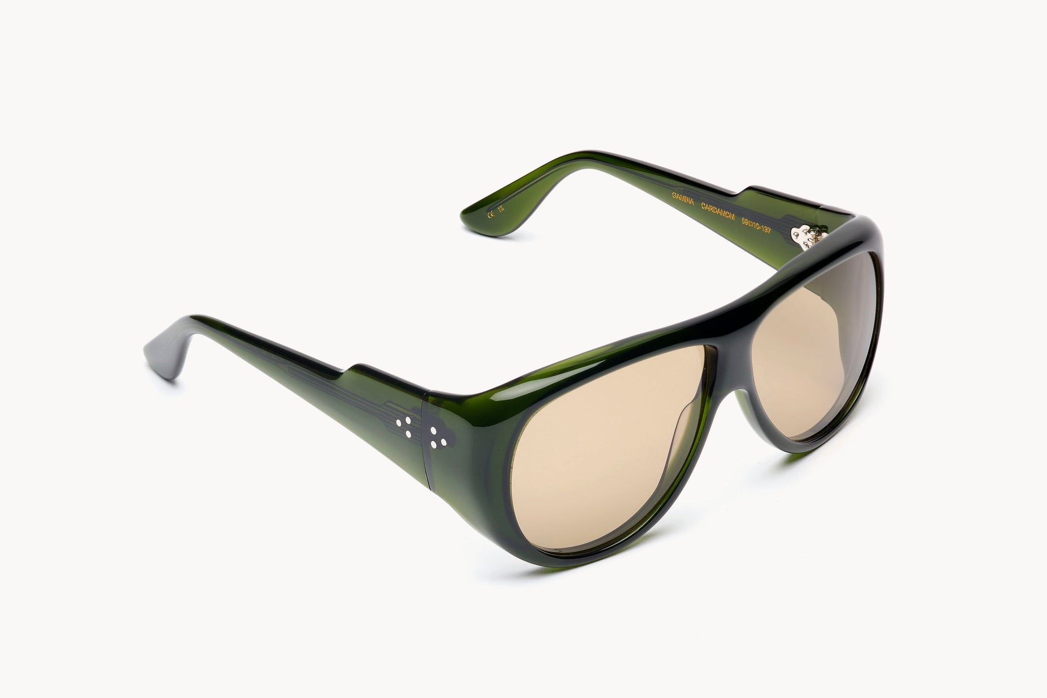 Gambia Cardamom-olive Lens