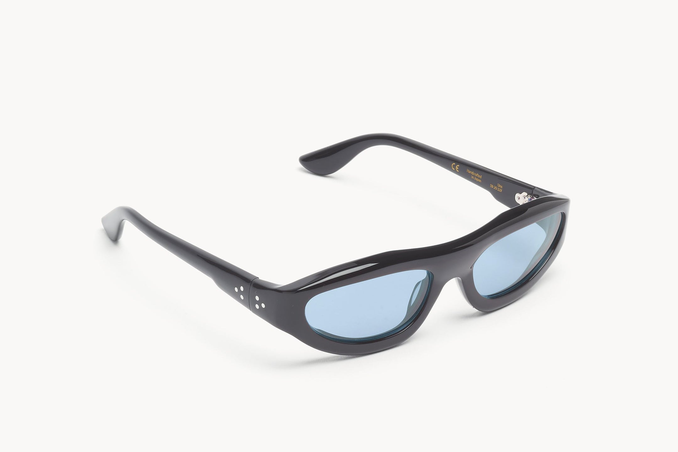 Port Tanger Uns Black-rif Blue Lens – EYEBRANDS