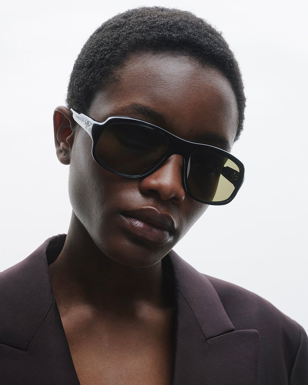 Bamba Black-dark Green Lens