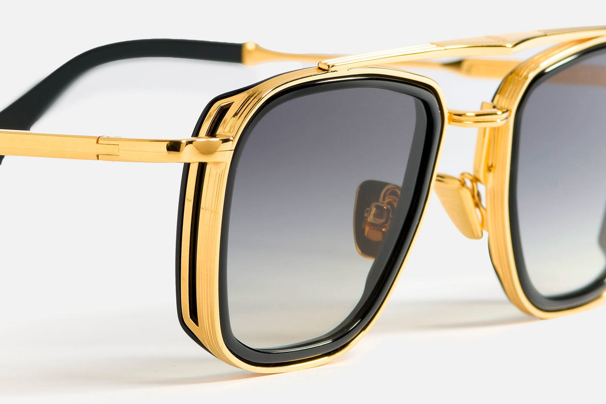 Robert C100 Shiny Black/yellow Gold (22CT)