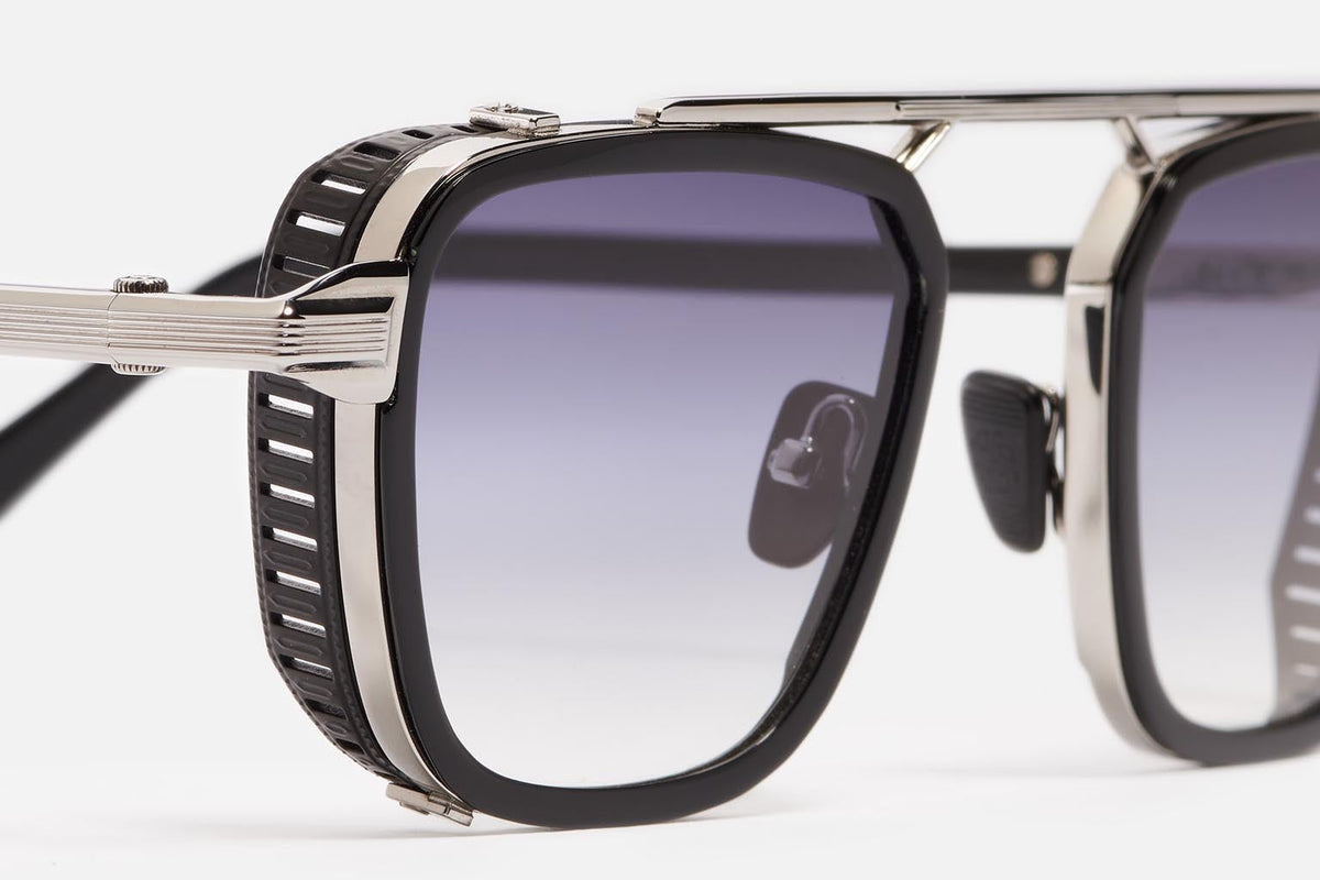 Scotty C424 Shiny Black - Ruthenium Plated